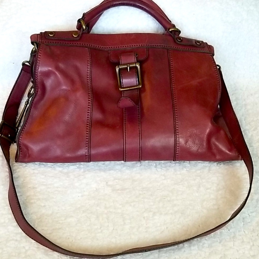 Vintage Fossil Re-Issue Revival Satchel I - Picture 1 of 10